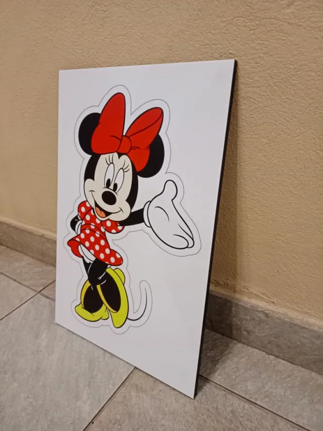 Classic Minnie Mouse – Cartoons & Pop Art wall art mount by Kwanza Images